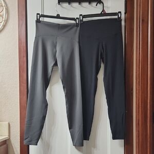 Aerie Bundle Black & Charcoal Luxe Leggings - S